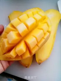 Make Yogurt mango cream step 3