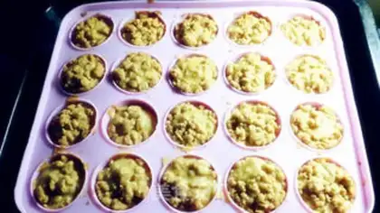 Make Coffee almond snowcake step 9