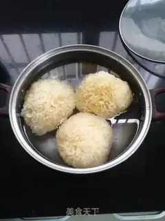Make Peach and glue step 1