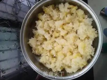 Make Peach and glue step 2