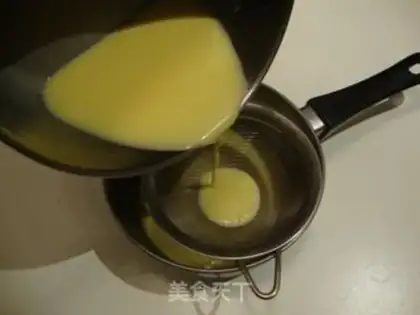 Make Pumpkin egg dumplings step 3