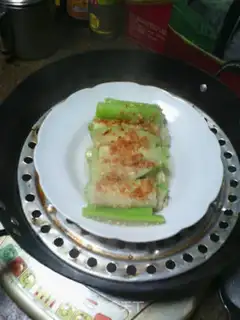 Make Onion steamed silkmelon step 5