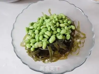Make Soybeans with seaweed step 6