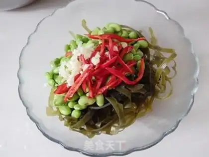 Make Soybeans with seaweed step 7