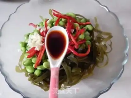 Make Soybeans with seaweed step 8