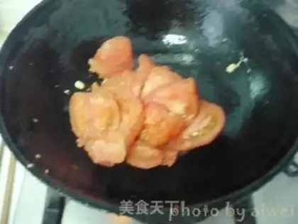 Make Tomato egg stew step 5