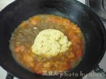 Make Tomato egg stew step 8