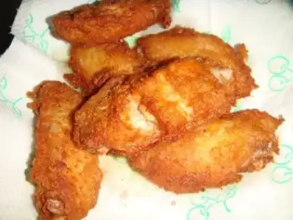 Make New Orleans fried chicken wings step 9