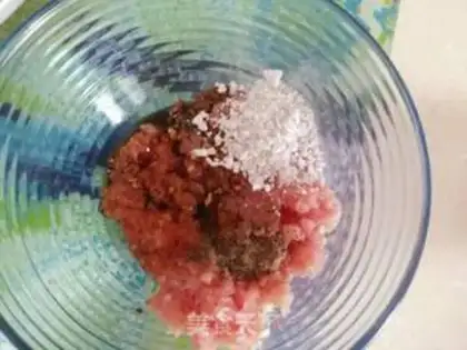 Make Bean seed meatball soup step 2