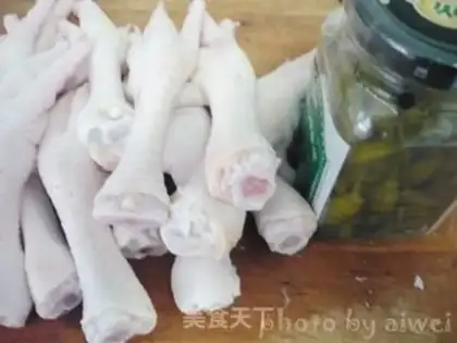 Make Porridge claws step 0