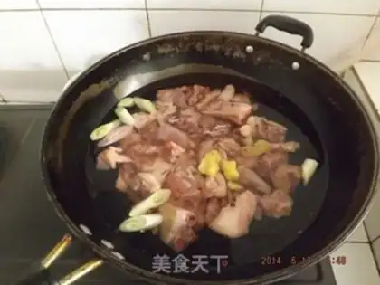 Make The radish with the old duck soup step 0