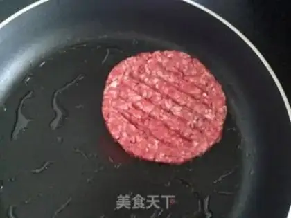 Make Beef burger step 4