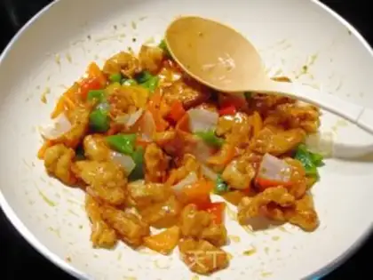 Make Sour chicken step 8
