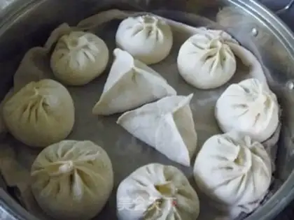 Make Spicy egg buns step 8