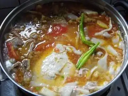 Make Chongqing Bean Flower step 12
