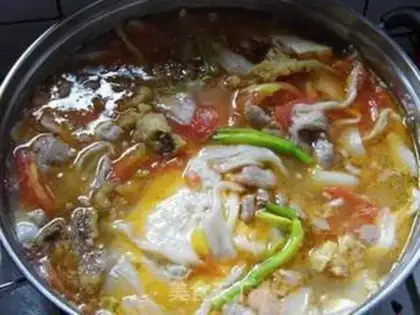 Make Chongqing Bean Flower step 18