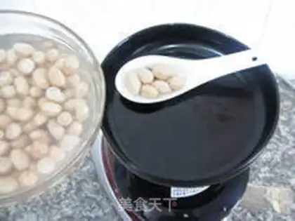 Make Milk peanuts step 3