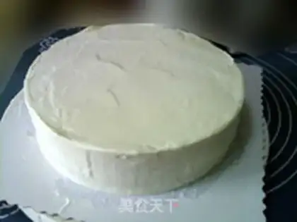 Make A flower cake step 5