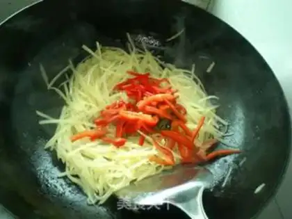 Make Clear the potatoes step 4