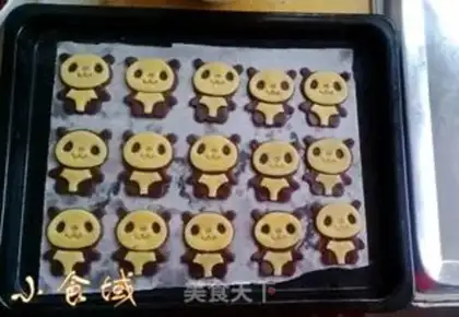 Make Super cute panda cookies step 8