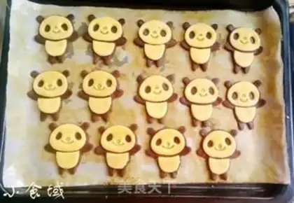 Make Super cute panda cookies step 9