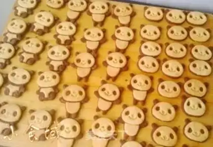 Make Super cute panda cookies step 10