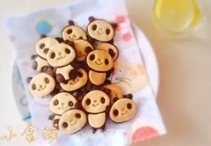 Make Super cute panda cookies step 11