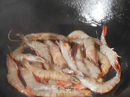 Make Shrimp oily step 3
