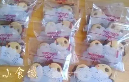 Make Super cute panda cookies step 12