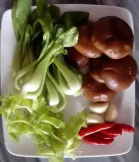 Make Chicken wings, rice step 1