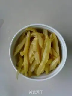 Make Homemade fries step 2