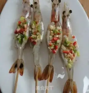 Make Garlic cheese and shrimp step 4