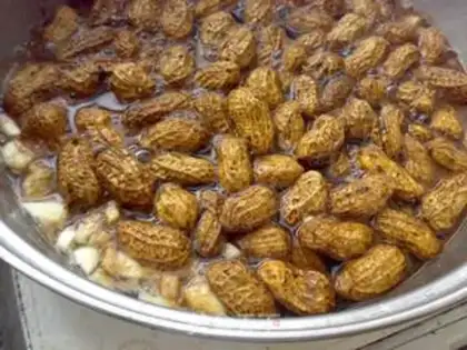 Make Five halogen peanuts step 2