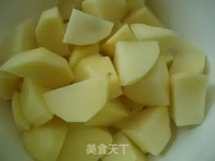 Make Beer and potatoes step 1