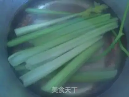 Make ♪ The cold celery ♪ step 2