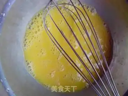 Make Milk egg pudding step 1