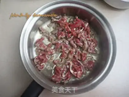 Make Onion fried lamb step 5
