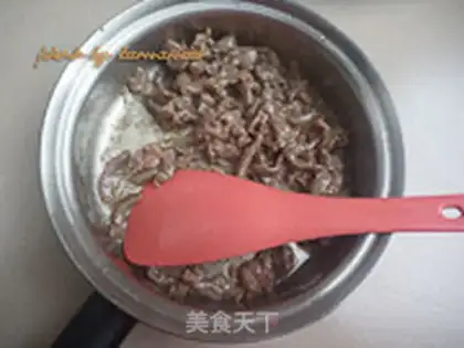 Make Onion fried lamb step 6