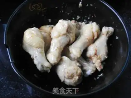 Make Garlic pretzel wings step 3