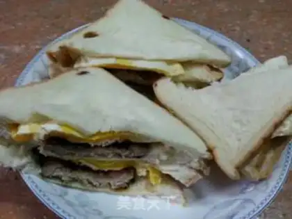 Make Piglet sandwich step 1