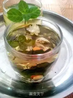 Make Glycerine jasmine tea step 3