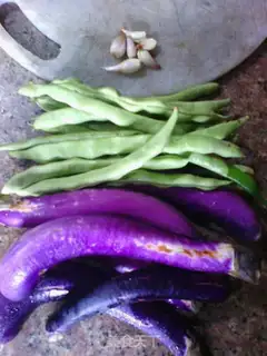 Make Soybeans for eggplant step 0