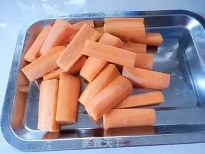 Make Meat carrots step 3