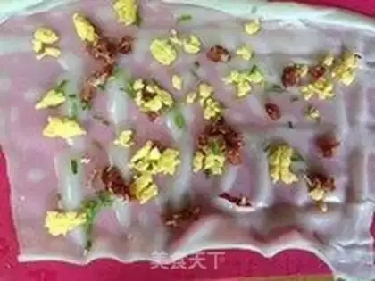 Make Pig intestine powder step 1