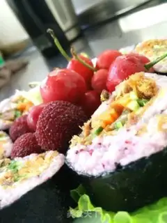 Make Yang Mei Sushi step 9