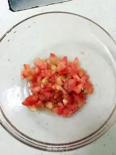 Make Tomato abalone step 1