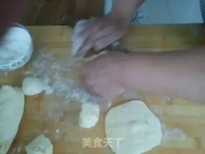 Make Corn pasta step 1