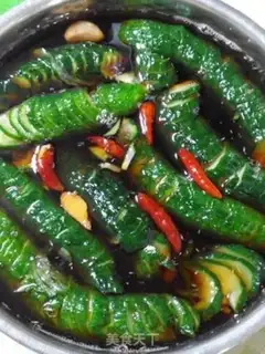 Make Sugar and vinegar cucumber step 4