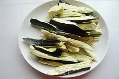 Make Garlic eggplant step 2