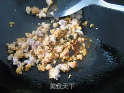Make Garlic meat step 3
